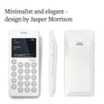 Punkt. MP01 Téléphone Portable Minimaliste (Simple, Débloqué, 2G, avec Touches, sans Internet, Micro-SIM, Nano SIM) - Blanc-1