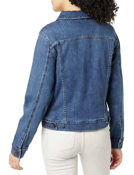 Veste En Jean Essentials Femme - Grande Taille, Denim Extensible, Coupe Regular