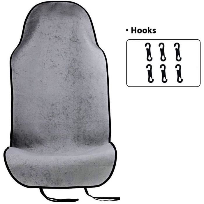 Housse De Siège Auto Serviette Anti-Transpiration – Protecteur Siège Voiture Imperméable Et Doux, Idéal Après Sport (140x75 Cm)