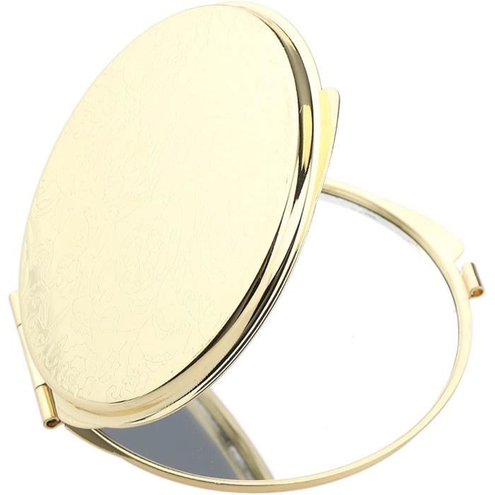 Bonjour Citation Noire Positive Miroir Ovale Encourager Makeup Compact  Portable Mignon Miroirs De Poche À La Main Cadeau Mult[u2225] - Cdiscount  Au quotidien
