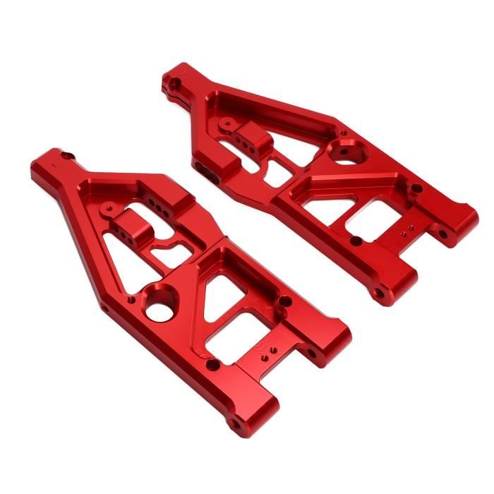 Bras oscillant avant RC en alliage d'aluminium, 2 pièces, pièces de Bras oscillant avant RC en alliage d'aluminium, 2 pièces, pièces de