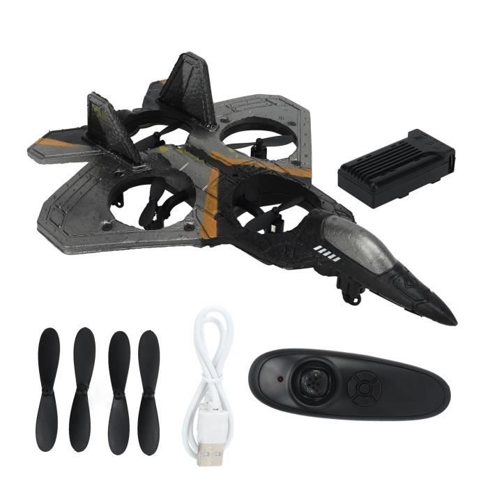 Avion Télécommandé 2,4 GHz – Modèle EPP Avec Gyroscope, LED, Décollage Sol Ou Main – Idéal Pour Débutants – Charge USB