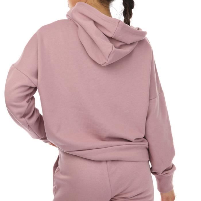 Sweat capuche Rose Femme Adidas W Fi 3b Hoodie Pink Cdiscount