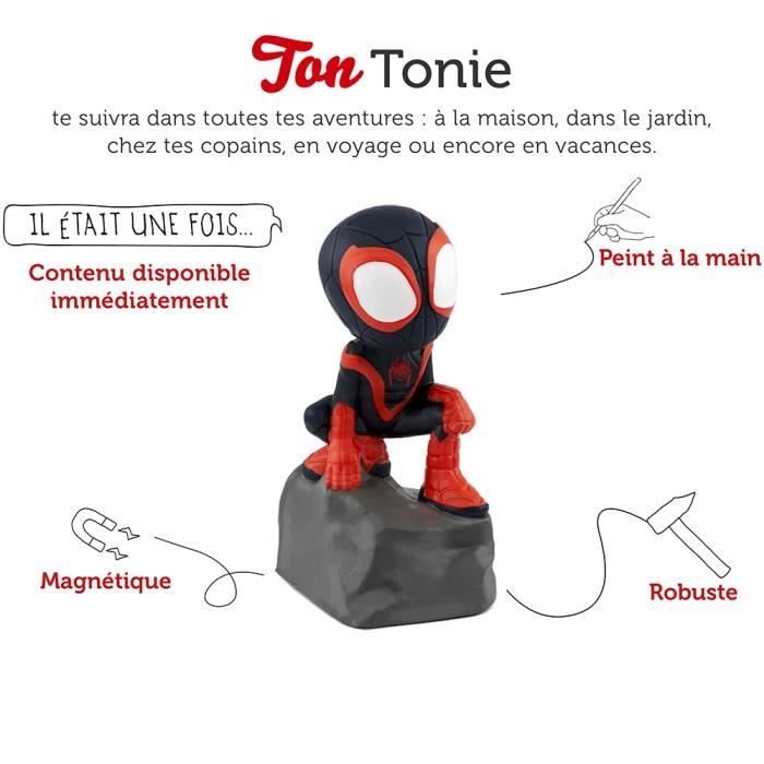 Figurine Tonies Spidey Miles Morales Spider-Man pour Conteuse Toniebox