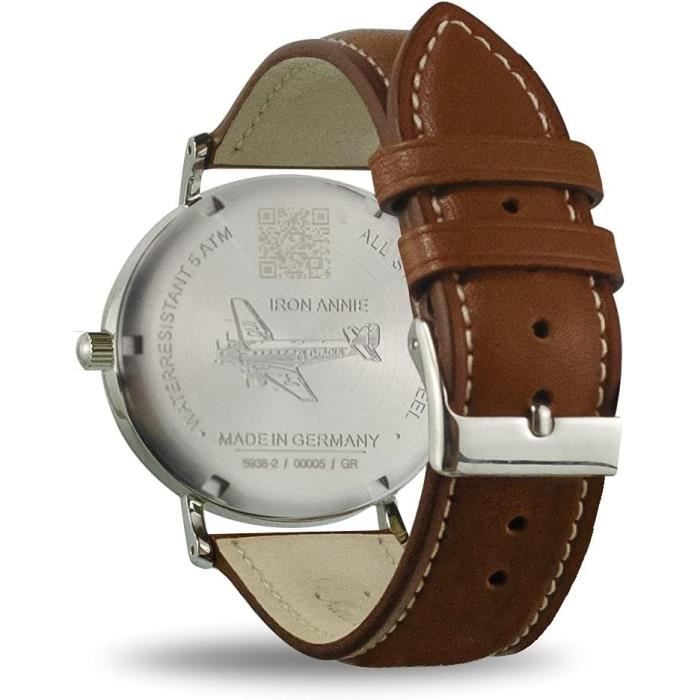 Montre Pour Homme Fabriqu e En Allemagne S rie Classic Quartz Petite Seconde Date 5938 u4107