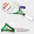 Raquette de tennis pour enfant en alliage d'aluminium - Augmente la zone de frappe - Légère et flexible - Convient pour les débu,735-2