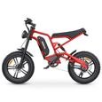 Vélo électrique HIDOES B6 - 1200W - Batterie 48V15Ah - 20*4.0”- Suspension et freins hydrauliques - Shimano 7 Vitesse-2