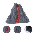 10 pièces Simulation Volcan Orner Volcan Jouet Modèle Artificielle Paysage Ornement-2