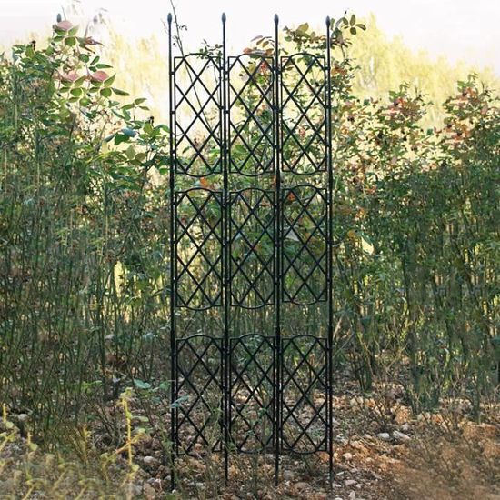 Kit de treillis métallique pour plantes grimpantes - FDIT - Blanc - Acier  inoxydable - Forte capacité de charge - Cdiscount Jardin