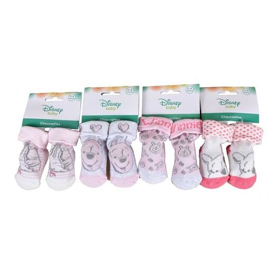 Chaussettes Bebe Naissance Licence Fantaisie Mickey Minnie Winnie Roi Lion Assortiment Modeles Photos Selon Arrivages Cdiscount Auto