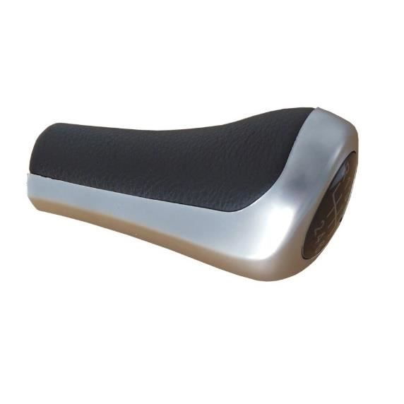 Soufflet Levier De Vitesses Cuir Véritable L&P A084 Pour BMW Série 3 E30 E36 Et Série 5 E34 - Noir Coutures Bleues