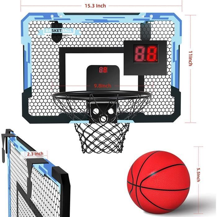 Panier de Basket-Ball d'intérieur pour Enfants 16,5 X 12,5
