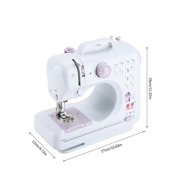 HEG Mini Machines À Coudre Électriques Doubles Fils Automatiques Cn ...