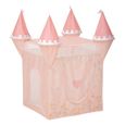 Atmosphera For Kids – Tente Pop-up Château Fort Bleue, 78x78x130 Cm, En Polyester Avec Sac De Rangement, Pour Jeu Et Décoration Enfant, Dès 3 Ans