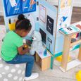 KidKraft Cabinet vétérinaire pop-up Let's Pretend™ pour enfants offre une expérience de jeu réaliste avec 18 accessoires inclus-3