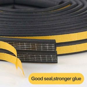 Garniture De Bord En U Caoutchouc Uxcell - 6,5 Pieds - Noir - Pour Bord 0,8 à 1,5 Mm