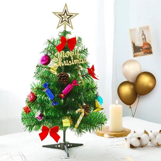 Mini Sapin de Noël,Sapins de Noel Artificiel,50 cm Petit Sapin de Noël