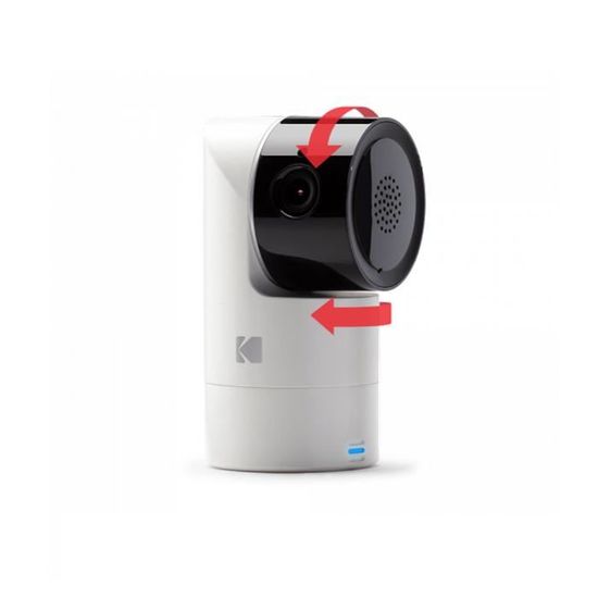 Moniteur Video Pour Bebe Kodak Cherish C225 1mp 7p Ptz Sans Fil Telecommande Fente Pour Carte Micro Sd Cdiscount Bricolage