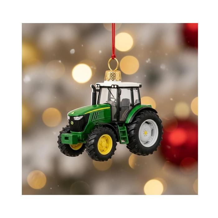 Calendrier De L'Avent Tracteur 2025 – 24 Décorations 2D – Thème Ferme – Coffret Cadeau Pour Enfants Et Passionnés De Tracteurs