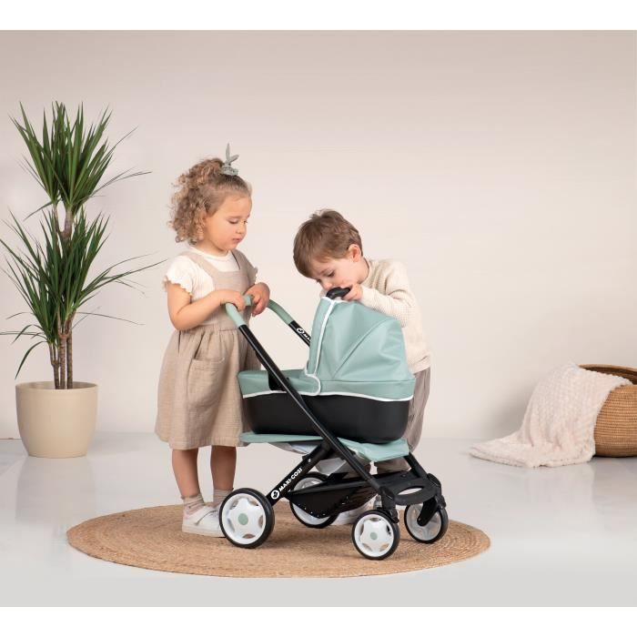 Poussette Maxi-Cosi 3 en 1 - Smoby - Nacelle amovible - Roues  multidirectionnelles - Cdiscount Jeux - Jouets