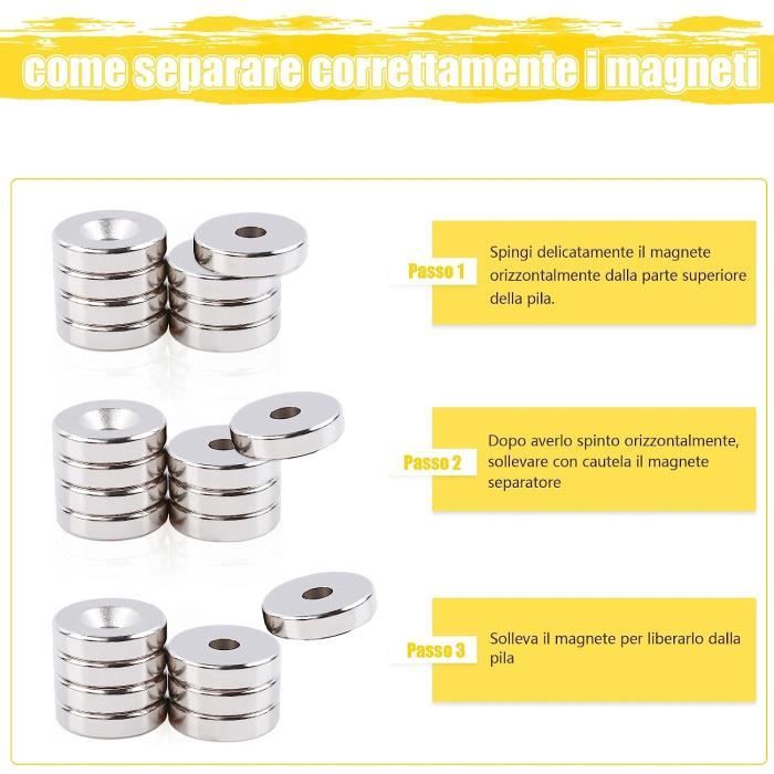 50x Mini Aimants Neodyme Neodymium Magnets Disque Rond Fort Puissant 5mm X  2mm