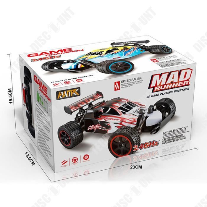 Voiture Télécommandée avec Commande Gestuelle, Tout-Terrain RC Car avec  Lumière, 1/20 Échelle 2,4 GHz RC Voiture avec 2 Piles, - Cdiscount Jeux -  Jouets