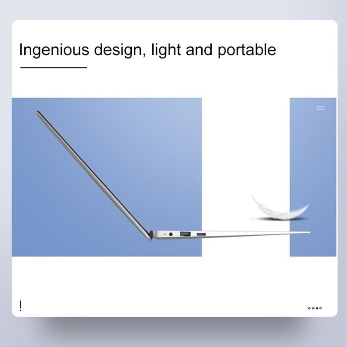 Ordinateur Portable Windows 14,0 Pouces, 8 Go3