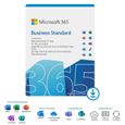 Microsoft 365 Business Standard à télécharger - 1 utilisateur - 5 PC ou Mac + 5 tablettes + 5 smartphones – Abonnement 1 an-0