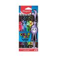 12 crayons de couleur - Assortiment - Color'Peps Monster - Maped-0