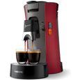 Machine à café à dosettes PHILIPS Senseo Select CSA240/91 - Rouge-0
