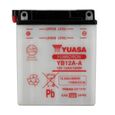 YUASA - Batterie Moto 12V Avec Entretien Sans Pack Acide Yb12A-A / Yb12Aa-0