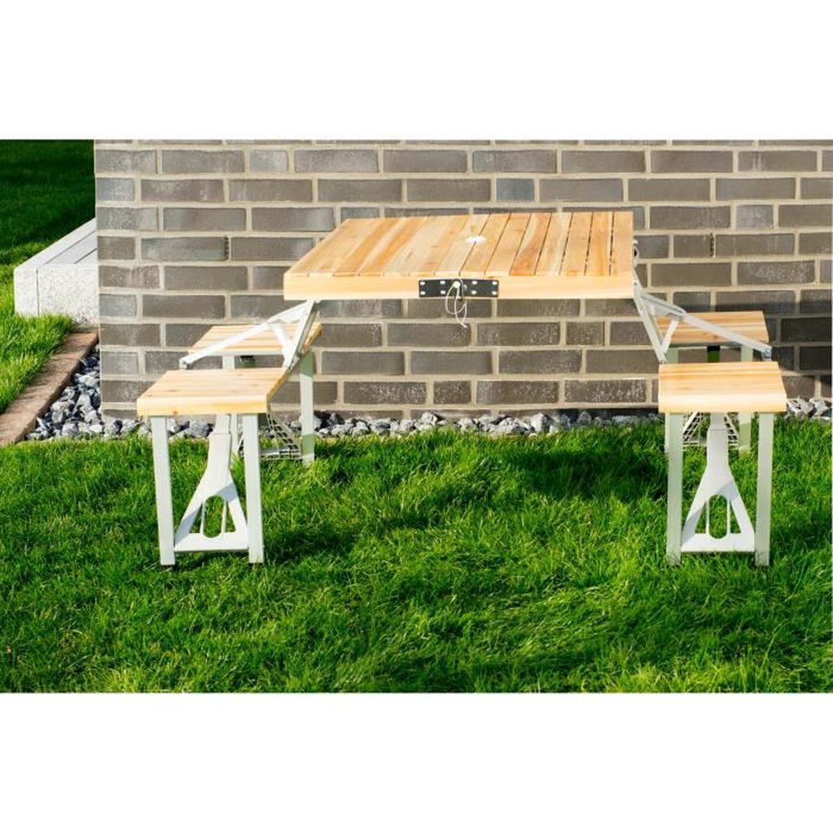 Table Pique Nique Pliante Bois Achat Vente Pas Cher