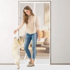 SANAG Magnétique Moustiquaire Porte, 90 * 220Cm Moustiquaire Porte Fenetre Aimantée Magnetique Avec Ruban Adhésif De Sans Perçage, M L81