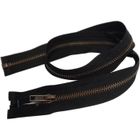 Fermeture Éclair - FILOUFACE - 75 cm - Noir - Séparable - Maille Métal 5 mm