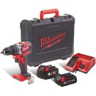 Perceuse visseuse à percussion 18V M18 CBLPD - MILWAUKEE - Bois - Sans fil - Régulier
