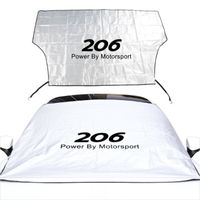 Pare-soleil de parapluie de voiture pour Peugeot 108 206 207 208 307 308 407 3008 RCZ Rifter, accessoires au For 206