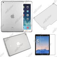 ebestStar ® pour Apple iPad Air, iPad 5, iPad Air Wi-Fi, 3G - Coque GEL sans motif + 1 Verre Trempé, Couleur Transparent