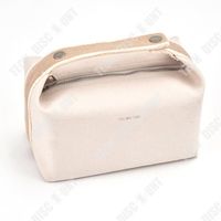 TD® Sac cosmétique en toile de voyage portable sac de rangement cosmétique de grande capacité sac à lunch sac de lavage sac