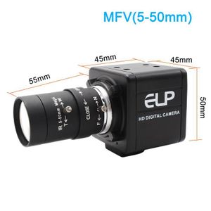 CAMÉSCOPE NUMÉRIQUE VMF(5-50)-Webcam à objectif varifocal ELP 2.8-12mm