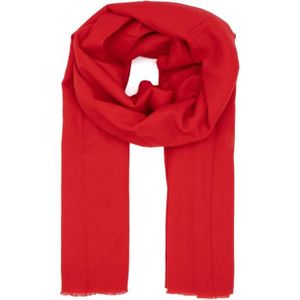 ECHARPE - FOULARD Echarpe Rouge - Colours & Beauty - Grande Echarpe en Polyester - Accessoire Polyvalent et Chaleureux