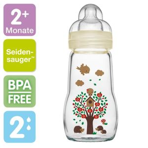 BIBERON  DISNEY - MAM - Biberon en verre 260 ml sans BPA 2+