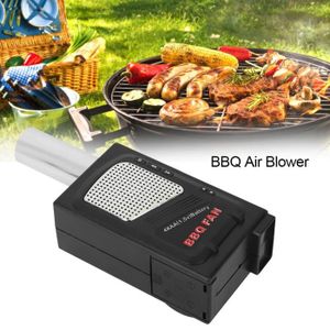 BARBECUE Souffleur d'air de barbecue, ventilateur portatif de pique-nique, léger et sûr pour le barbecue extérieur, cuisine de pique-nique