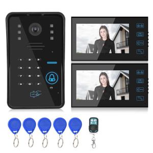 INTERPHONE - VISIOPHONE Sonnette vidéo filaire CIKONIELF 7 pouces avec 2 m