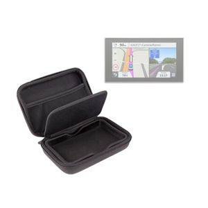Garmin DEZL 580LMT-D 580 570 LM 560 LMT Nuvi 57LM 58LM 59LMT 5 GPS Sat Nav Avec compartiment pour accessoires Noir /Étui de transport Pour Hieha 5 Pouces LESHP Kainuoa
