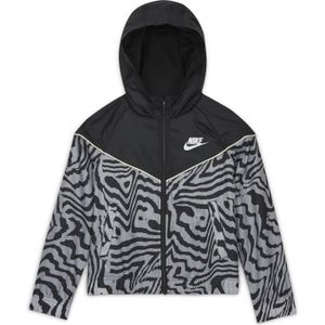 VESTE DE SPORT Veste enfant Nike Sportswear Windrunner noir/gris 