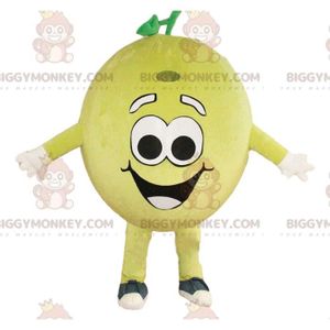 DÉGUISEMENT - PANOPLIE Costume de mascotte BIGGYMONKEY™ de citron gonflable, costume de fruit jaune géant