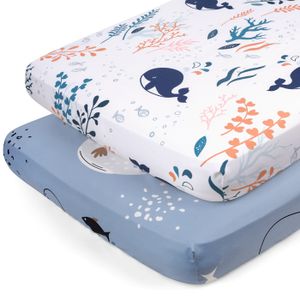 Draps Housse Cododo 2 Pièces 100% Coton + 1 Alèse Protégé Matelas  Imperméable Compatible Avec Berceaux Kinderkraft Uno Chicco[H513] -  Cdiscount Puériculture & Eveil bébé