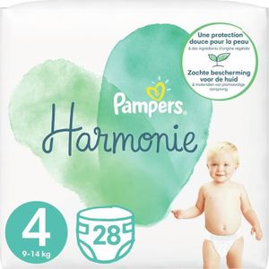 COUCHE LOT DE 2 - PAMPERS : Harmonie - Couches Pampers ta