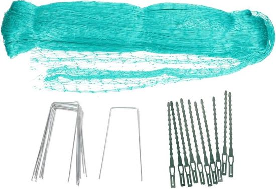 Vert 1 Jeu Filet Anti Oiseaux Filet de Protection de Jardin Filet ...
