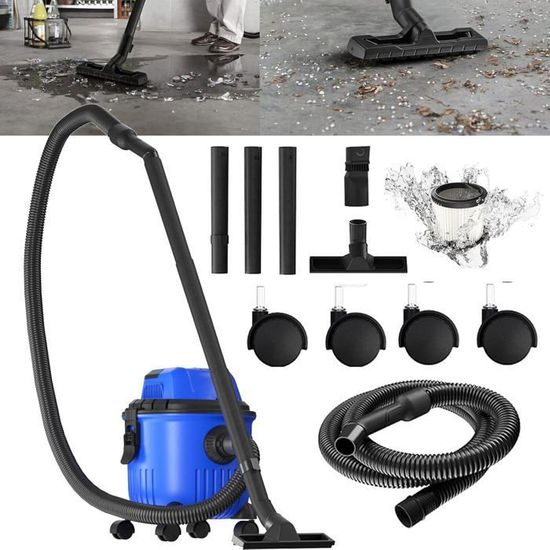 DS® Aspirateur Industriel Aspirateur Eau et poussières - Acier